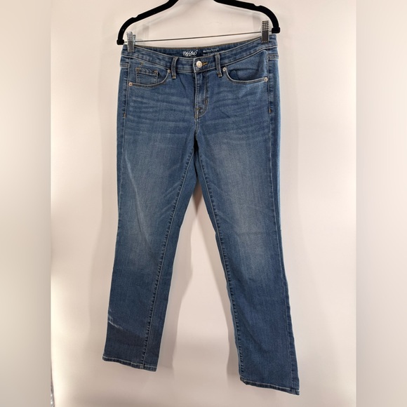 EUC Mossimo Denim Mid-Rise Straight Leg Jeans - Picture 3 of 6